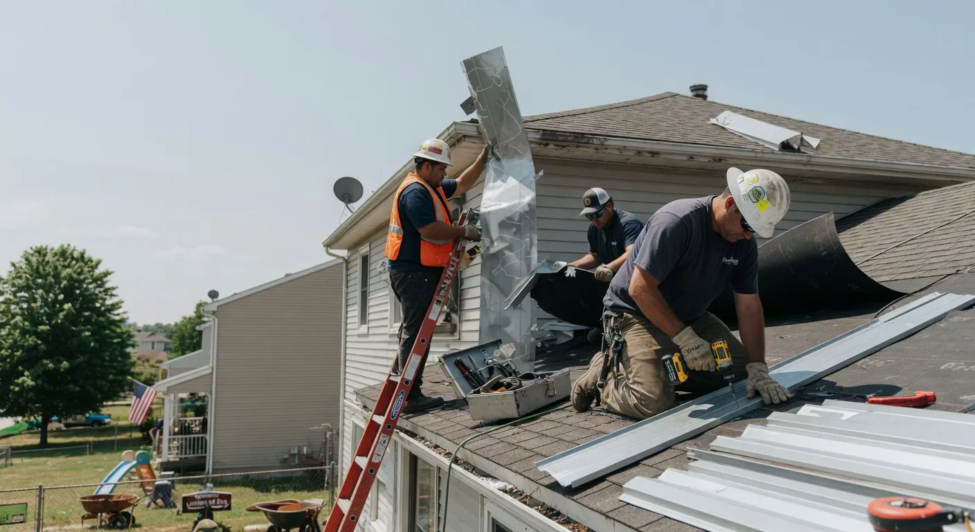 Metal Roof Repair in Pembroke Township, IL
